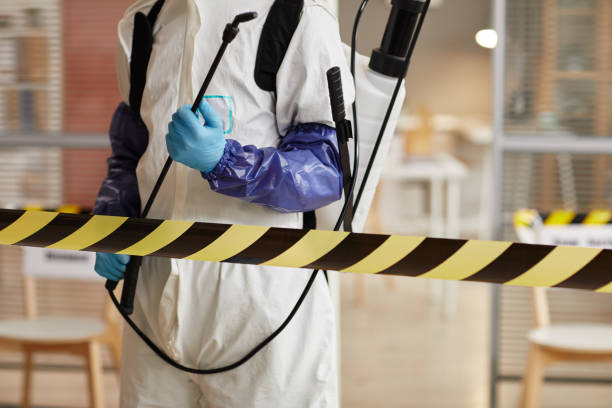 Professional Crime Scene Cleanup technician working in Coram, NY